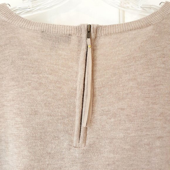 The Limited Womens Sweater Size Small Tan V Neck - Picture 5 of 8